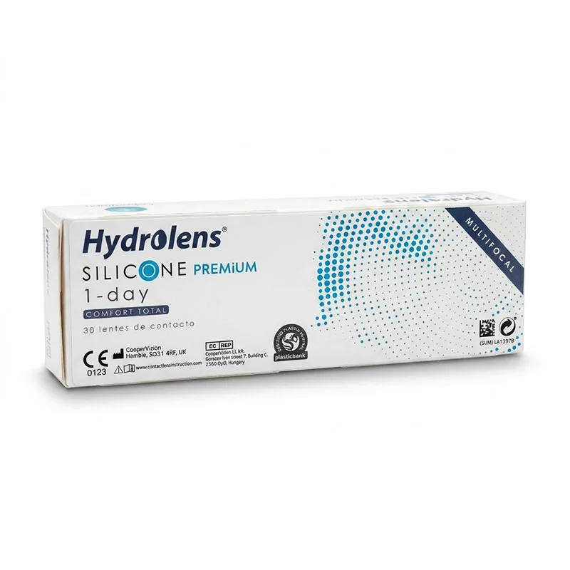 HYDROLENS SILICONE PREMIUM MULTIFOCAL 1 DÍA | Pack 30 lentes de contacto
